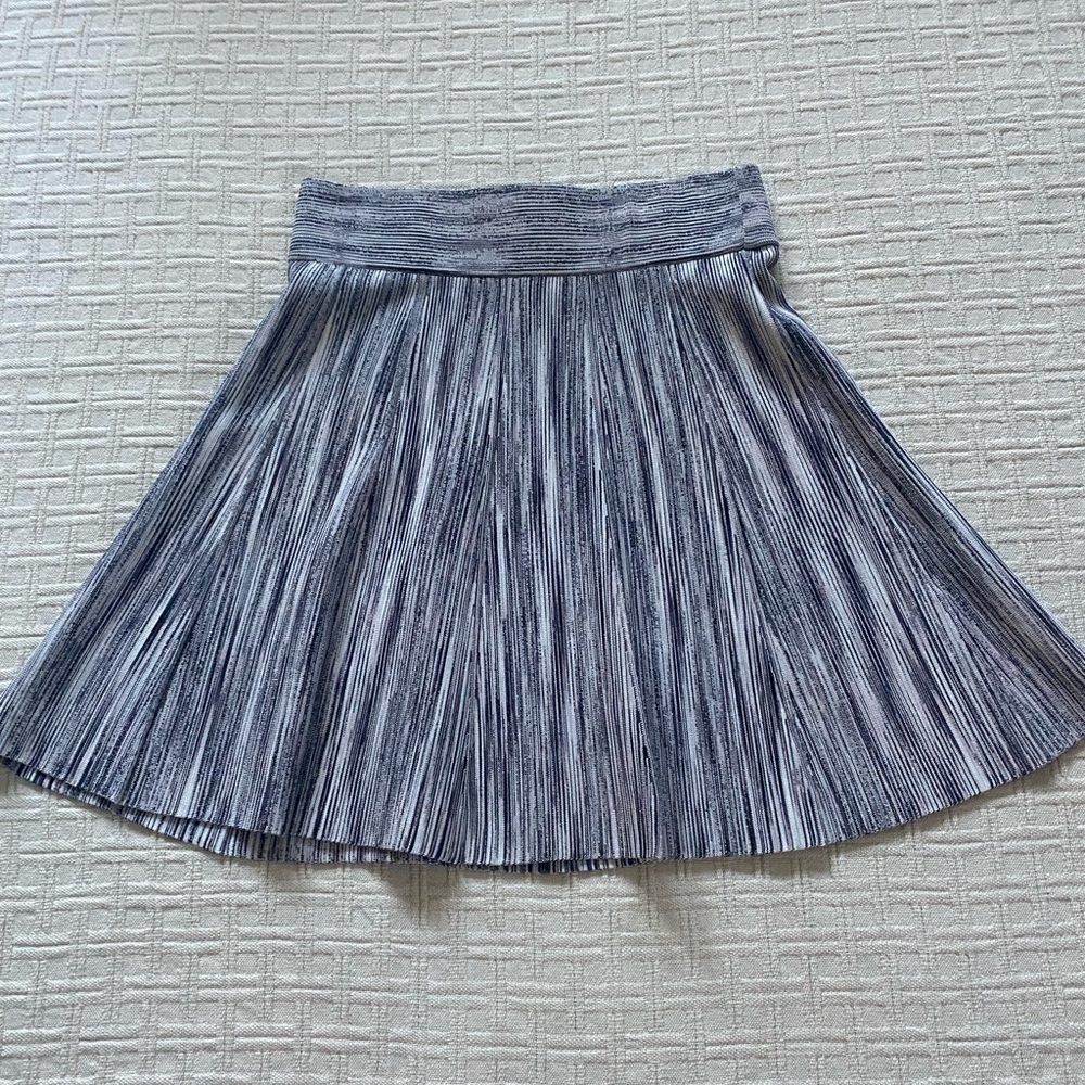Club Monaco pleated a-line skirt.